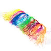 2mm Salzwasser Flashabou Fliegenbindematerialien Mylar Flashabou Mirage Flash Tinsel für Nymphen und Scud-Köder