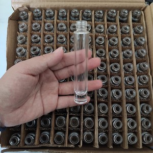 Chất Lượng Cao Rõ Ràng Trong Suốt 10 Ml Nước Hoa Cuộn Trên Chai Thủy Tinh 10 Ml Vòng Tinh Dầu Nước Hoa Kim Loại Con Lăn Bóng Chai - Product Image 4