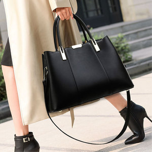 Borsa Tote Quadrata di Lusso per Donna, Alta Moda, Grande Capacità, per Pendolari, Uso Quotidiano, Semplice, con Chiusura a Cerniera e Diamanti, in PU - Product Image 3