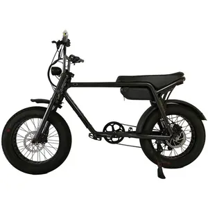 Elektrikli bisiklet 750W ebike sıcak satış alüminyum alaşım ebike çerçeve 13Ah elektrikli bisiklet moped 20 inç yağ bisiklet satılık