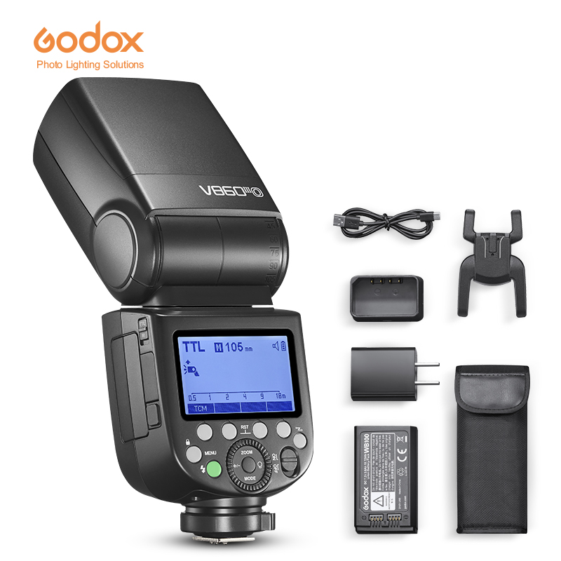 Godox V860III V860III-C V860III-N V860III-S Speedlite Camera Flash TTL HSS Flash for Canon Sony Nikon Fuji Olympus Pentax Camera