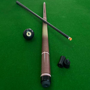 Vente directe usine – <span class=keywords><strong>Queue</strong></span> <span class=keywords><strong>de</strong></span> <span class=keywords><strong>billard</strong></span> <span class=keywords><strong>courte</strong></span> professionnelle en fibre <span class=keywords><strong>de</strong></span> carbone et acier inoxydable, 2 pièces, 146-148 cm / 57-58,5 pouces - Product Image 2