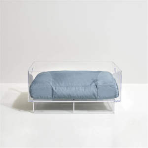 Высококачественная современная акриловая прозрачная кровать для домашних животных Роскошная кроватка для собак - Product Image 4