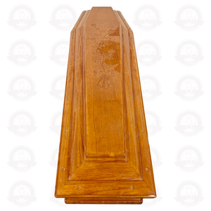 <span class=keywords><strong>Cercueil</strong></span> <span class=keywords><strong>en</strong></span> bois de style europé<span class=keywords><strong>en</strong></span>, taille personnalisable, usine de Shandong, gravure funéraire - Product Image 3