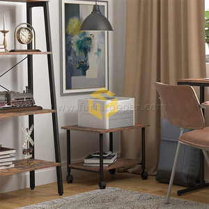 Công nghiệp dưới bàn máy in đứng 2-Tier máy di động giỏ hàng với kệ di chuyển máy chủ bảng đứng - Product Image 6