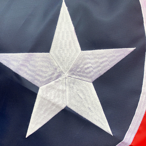 Флаг штата Теннесси, усиленный, вышитый, 3x5 футов, ткань Оксфорд 210D, с латунными люверсами - Product Image 3