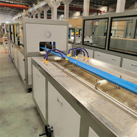 Máquina de extrusión de poste de valla de plástico PE/ PVC para exteriores, poste de valla espumosa