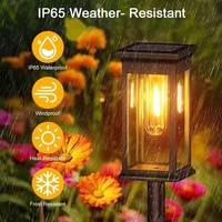 Éclairage Solaire de Jardin Extérieur Étanche IP65, Projecteur à Piquer pour Pelouse, Lumières Solaires de Sol pour Jardin et Cour Arrière