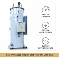 Régulateur de tension monophasé automatique pour système d'alimentation utilitaire industriel 7,62 kV 13,8 kV 24,9 kV 34,5 kV 30-660 kVA