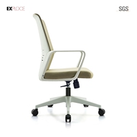 Échantillon gratuit chaise de bureau entièrement en maille, PC ergonomique et confortable, chaise pivotante à dossier en maille