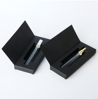 Flacon Vaporisateur de Parfum en Verre Rechargeable 3ml 5ml 10ml, Petit Échantillon Test avec Emballage Boîte en Carton