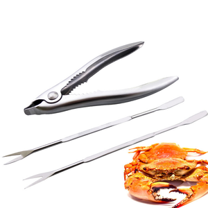 Ustensiles <span class=keywords><strong>de</strong></span> cuisine en acier inoxydable, fourchettes, pics à homard, crabe, craquelins, outils pour fruits <span class=keywords><strong>de</strong></span> mer, offre spéciale - Product Image 3