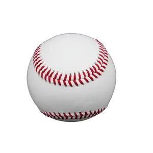 Пользовательские кожаные пользовательские основные профессиональные бейсбольные тренировочные аксессуары бейсбольные мячи 9 дюймов Высокое качество