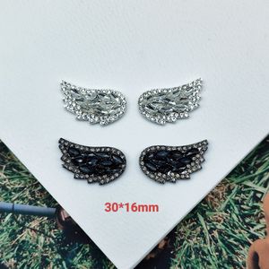 Lujo Red Rose Wing Miniatura Metal Phone Case Charms Diseñador Marca Logo Bolsa Decoración DIY Artesanía Hierro - Product Image 5