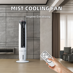 Điện kỹ thuật số không khí-lưu thông nước <span class=keywords><strong>Mist</strong></span> <span class=keywords><strong>Fan</strong></span> 70-độ dao động Ice tháp làm mát <span class=keywords><strong>Fan</strong></span> đối với Home & khách sạn sử dụng - Product Image 2