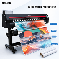 Impresora Eco Solvente de Formato Grande GCLOR 1.3m XP600 I3200, Máquina de Impresión de Vinilos y Pancartas Easyjet 1301 1302
