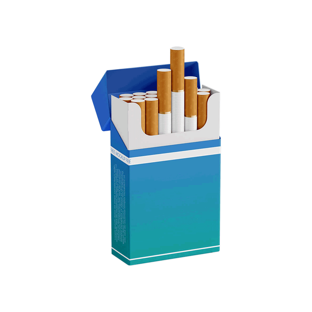 Waterproof Custom Portable Blank Small Cigarette Tobacco Box Case Packaging Boxes Cardboard Paper Carton Packing Manufacturer