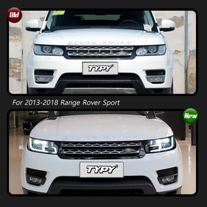 TYPY Phares de voiture pour Range Rover Sport 2013-2018 Lampes de voiture à LED Feux de jour Clignotants dynamiques Accessoires de voiture - Product Image 2