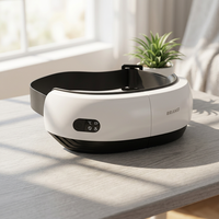 Masseur oculaire avec contrôle de la minuterie, masque oculaire à photons, patch de massage pour les yeux, masseur sous les yeux