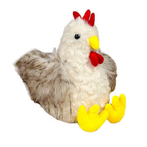 UYEAH CE EN71 Peluche de Pollo Personalizado, Juguete de Peluche con Relleno de Algodón PP, Suave, con Logotipo Personalizado, Personaje de Pollito Real, Juguetes de Dibujos Animados - Product Image 3