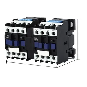 LC2-D CJX2-N revertir motor AC contactor de enclavamiento mecánico 9A 12A 18A 25A