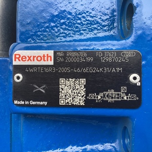 R900967036 4WRTE16R3-200S-4X ตัวควบคุมทิศทางแบบสัดส่วนพร้อมระบบอิเล็กทรอนิกส์ OBE ในตัวสำหรับระบบไฮดรอลิก - Product Image 3