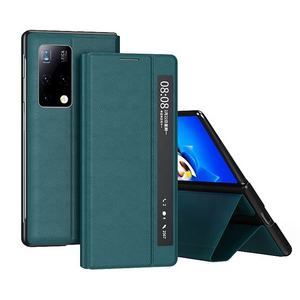 เคสโทรศัพท์หนังแท้พับได้ป้องกันรอยขีดข่วนเคสโทรศัพท์หนังพับได้ <span class=keywords><strong>X2</strong></span>หรูหราสำหรับ Huawei Mate - Product Image 3