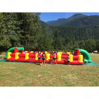Jeu de baby-foot géant gonflable - Grande activité de divertissement pour fêtes en extérieur et en intérieur pour adultes et équipes