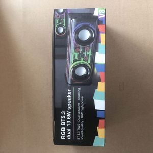 New Design Transparent Wireless Speaker Stereo Surround V8 Wireless Speakers Audio <b>Player</b> Loudspeaker Sound Box Shake Super Bass - Product Image 4