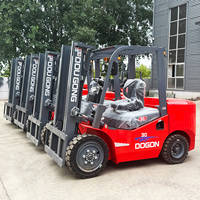 Nueva Carretilla Elevadora Diésel de 2.5, 3, 4, 6 y 7 Toneladas, 4x4, Todoterreno, Fabricada en China