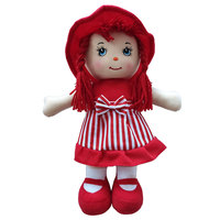 Yuglow Poupée en peluche rembourrable de 12 pouces pour filles, poupée à câliner, jouet éducatif, cadeau d'anniversaire pour enfants