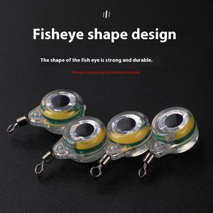2024 LED Fish <span class=keywords><strong>Eye</strong></span> Lure Light Electronic Carp <span class=keywords><strong>Target</strong></span> Especies Atracción Dispositivo Señuelo Botón Plástico Accesorios de pesca subacuática - Product Image 3