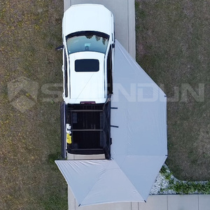 Auvent rétractable en aluminium robuste 4x4 tout-terrain, auvent autoportant à 270 degrés, auvent portable pour voiture à 270 degrés avec parois - Product Image 5