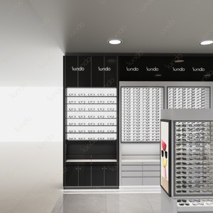 Tùy chỉnh sang trọng Eyewear cửa hàng Showcase Glass quang cửa hàng trang trí nội thất bác sĩ nhãn khoa thiết kế cửa hàng - Product Image 3