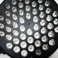 HuiNeng Haute qualité et bon prix 54 pcs 3in1 Led Flat Par light série intérieure non étanche utilisée pour les performances sur scène