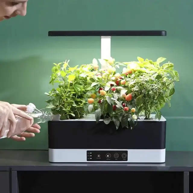 OEM Customized smart garden indoor herb garden planters hydroponic growing systems kitchen smart flower planter pot