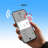 Código QR sin configuración, sin mantenimiento, resistente al agua, a prueba de intemperie, material ABS, aplicación de seguridad para patrullaje y vigilancia, múltiples funciones