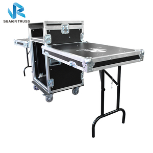 19 "16u tiêu chuẩn chống sốc <span class=keywords><strong>Mixer</strong></span> <span class=keywords><strong>DJ</strong></span> trường hợp chuyến bay với chân bàn - Product Image 3