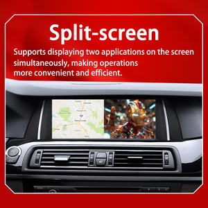 Pour BMW Série <span class=keywords><strong>5</strong></span> F10 Carplay <span class=keywords><strong>Android</strong></span> <span class=keywords><strong>Auto</strong></span> Stéréo Écran Tactile 10.25" 4G WIFI BT <span class=keywords><strong>Android</strong></span> 14 Navigation GPS Tableau de Bord 1 An 8 Go - Product Image 3