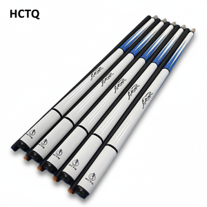 Taco de billar HCTQ original de 13 mm, fibra de carbono y vidrio, diseño <span class=keywords><strong>Predator</strong></span> blanco y azul. - Product Image 1