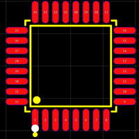 S9KEAZN64AMLCR MCU en paquete LQFP-32 (7x7) MCU ARM Cortex-M0+ de 48MHz