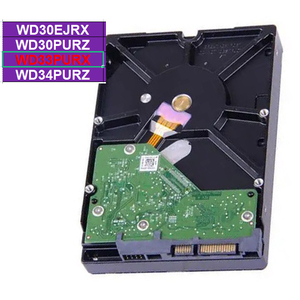 WD33PURX 3TB Purple Monitoring 3,5 inch HDD SATA 6Gb/s 5400 rpm 64MB Cache 24/7 Betrouwbaarheid voor NVR DVR-systemen - Product Image 1