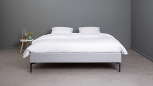 Letto Moderno Imbottito in Tessuto con <span class=keywords><strong>Base</strong></span> Integrata per Progetti Alberghieri e Motel, Facile Montaggio, Prezzo all'Ingrosso per Airbnb e Guesthouse - Product Image 3