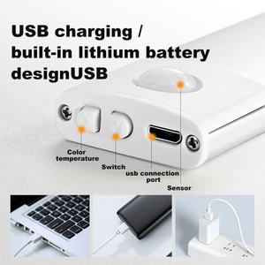 Luces LED para Muebles de Cocina con Sensor de Movimiento Recargables, Inalámbricas, para Armarios, Pasillos, con Batería - Product Image 6