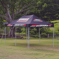 2x2 2x3 3x3 Tente pliante étanche pour les événements en plein air Patios pour jardins Gazebo pour expositions