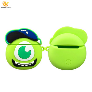 Funda Flexible de silicona 3D <span class=keywords><strong>para</strong></span> auriculares, cubierta de goma con dibujos animados a la moda <span class=keywords><strong>para</strong></span> <span class=keywords><strong>AirPods</strong></span> 1, 2 y 3 - Product Image 3