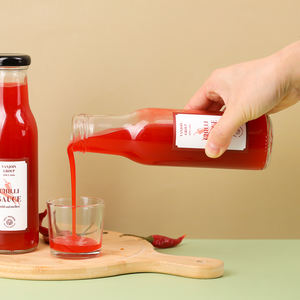Botellas de Vidrio Transparente de 250 ml para Salsa Picante, Botellas Vacías para Salsa de Chile, Tomate o <span class=keywords><strong>Tabasco</strong></span> con Tapa de Rosca y Serigrafía - Product Image 6