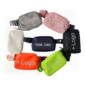 Siy639 - Riñonera Deportiva Pequeña Unisex de Nailon Impermeable con Logotipo Personalizado, para Entrenamiento, Viajes y Senderismo - Product Image 3