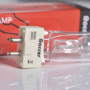 Lampe à ampoule Roccer <span class=keywords><strong>MSD</strong></span> <span class=keywords><strong>250</strong></span>/2 250W GY9.5 pour Elation Design Spot <span class=keywords><strong>250</strong></span> Pro 250W Light - Product Image 4