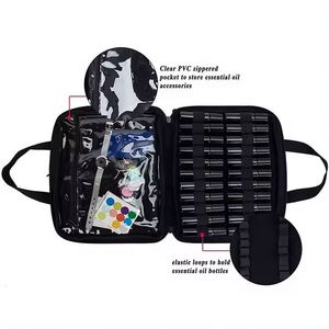 Estuche Cosmético Multifuncional de Muestra Gratuita, Organizador de Botellas para Aceites Esenciales, Bolsa de Almacenamiento para Aromaterapia de Viaje - Product Image 4